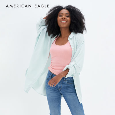 American Eagle Denim Shirt เสื้อเชิ้ต ผู้หญิง เดนิม  (EWSB 035-4971-523)