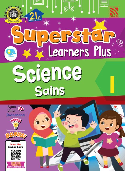 Pelangi　Plus　Science2022　Superstar　Preschool　Learners　Workbook　Lazada