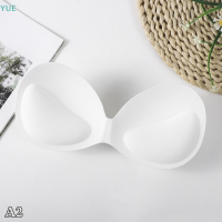 ?【Lowest price】YUE ฟองน้ำหนาชุดชั้นใน Push Up breast Removable Bra อุปกรณ์เสริมสำหรับชุดว่ายน้ำบิกินี่ padding แผ่นรองที่มองไม่เห็น