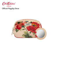 Cath Kidston Classic Make Up Case Archive Rose Peach/Red กระเป๋า กระเป๋าเครื่องสำอาง กระเป๋าลายดอกไม้ กระเป๋าแคทคิดสตัน