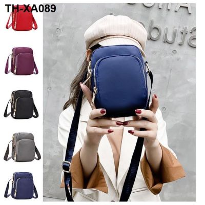 ๑✑ Female bag the new tide joker cloth light one shoulder inclined change mobile phone package mini