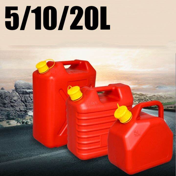 HDPE Plastic Water Wine Storage Petrol Drum 5L 10L 20 Litre Car Spare