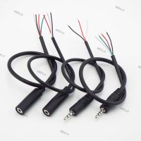 25CM 2.5mm Male Female Plug Mono 3pole 4pole Stereo Audio Wire Connector 3pin Extension DIY Audio Repair Cable Adapter 6TH