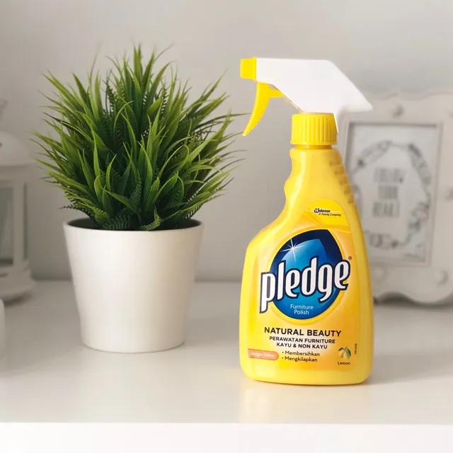 Pledge Furniture Polish / Perawatan Furniture Lemon 450ml Lazada