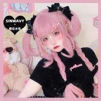 ?พรีออเดอร์​ 25 วัน?วิก​lolita​ร้าน​ Sinway​ วิก​ lolita​ สี​ชมพู​ ทรงแมงกระพรุน​ ข้างบนทรงบ๊อบ​ ด้านหลังปล่อยยาว