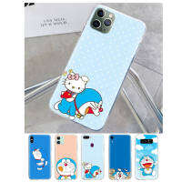 T-35 Cartoon Doraemon โปร่งใส อ่อนนุ่ม ซิลิโคน TPU เคสโทรศัพท์ หรับ Xiaomi Redmi Note 6A 8 9 9S 9A 7A F1 7 8A 9T S2 10A 10C 6 9C Pocophone Power Pro Prime