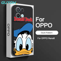 Guyon เคสนิ่มซิลิโคนเหลวเป็ดโดนัลด์ดีไซน์ใหม่กันกระแทกสำหรับ OPPO Realme GT2 Pro 5G GT Neo2 Neo3 GT MASTER เคสยางมีลวดลายคลุมทั้งหมดเคสป้องกันกล้องหลังโทรศัพท์