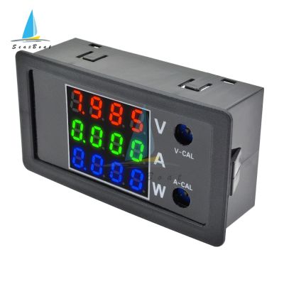 【LZ】◐  LED Digital Voltímetro e Amperímetro Tensão Medidor de Energia Atual Volt Detector Tester Wattmeter DC 0-100V 10A 1000W 028