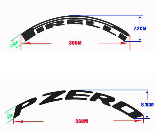 สติกเกอร์ยางตัวอักษรยางรถยนต์-pirelli-pzero-3d-สติกเกอร์ตัวอักษรแบรนด์กันน้ำตกแต่งสำหรับยางแข่งชนิดเดียวกัน