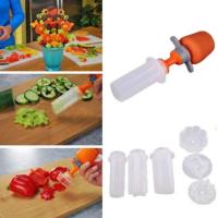 1 set Fruit Salad Carving Vegetable Fruit Arrangement Smoothie Cake Tool Kitchen Dining Bar Cooking Accessories Supplies Product