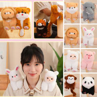 Hand Animal Cartoon Ring Stuffed Toy Doll Bracelet Girl Child Gift Souvenir Zoo