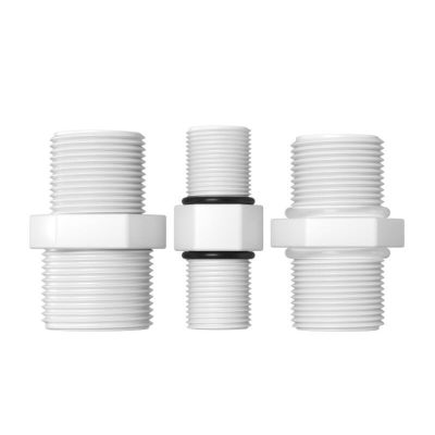 Plastic Male Thread Fitting Sealing Ring Hose Pipe Straight Coupling Nipple Connector RO Water Filter Parts