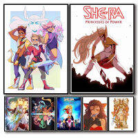 2ชิ้น She-Ra: Princess Of Power 40x60เซนติเมตร (16x24นิ้ว) โปสเตอร์การ์ตูนสไตล์ยุโรปและอเมริกาเด็กการ์ตูนภาพวาดตกแต่ง