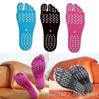 hot【DT】✓☁∏  Men Beach Insoles Invisible Outsole Foot Stickers Adhesive Pool Barefoot Anti-slip Feet