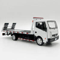 A1:32โมเดลโลหะโมเดลของเล่น Nissan Cabstar พาเลททำลายดึงกลับด้วยเสียงและ LightM