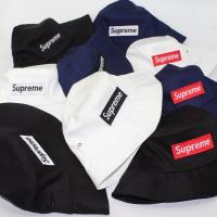 [ส่งเร็วพิเศษ!] Hatgogo หมวกปีกรอบทรงสวยผ้าหนา หมวกบักเก็ต Bucket Hat หมวกสีพื้น Supreme