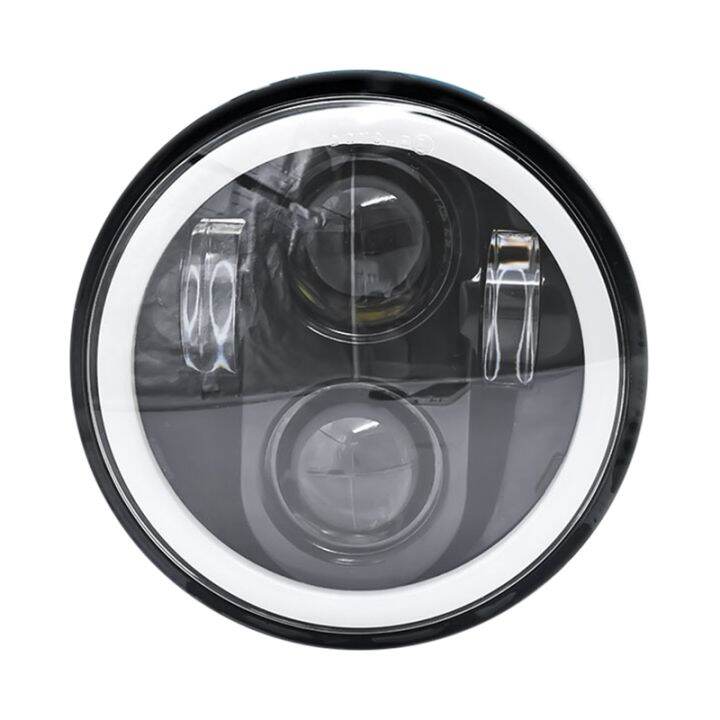 53/4 Inch Motorcycle Headlight Headlight with White Halo LED Headlight
