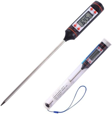 【hot】☃  Accurate Food Thermometer Probe Digital Instant Read Meat for Grilling Smoker BBQ