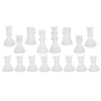 Chess Mold for Resin Silicone Chess Resin Mold Chess Crystal Epoxy Casting Molds for DIY Crafts Making Birthday Gift