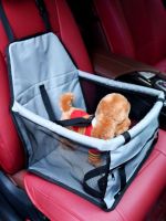 Pet Dog Car Carrier Seat Bag Waterproof Basket Folding Hammock Pet Carriers Bag for Small Cat Dogs Safety Travelling Mesh