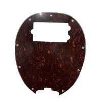 KR-  Bass Pickguard MusicMan Stingray MM4 Scratch plate for  Music Man MM2 4 String Guitar Parts Red Tortoise