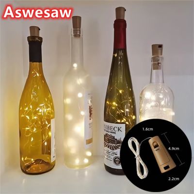 hot【DT】 Wine Bottle Lights with Cork1/2/3M String for Liquor Bottles Crafts Wedding Decoration