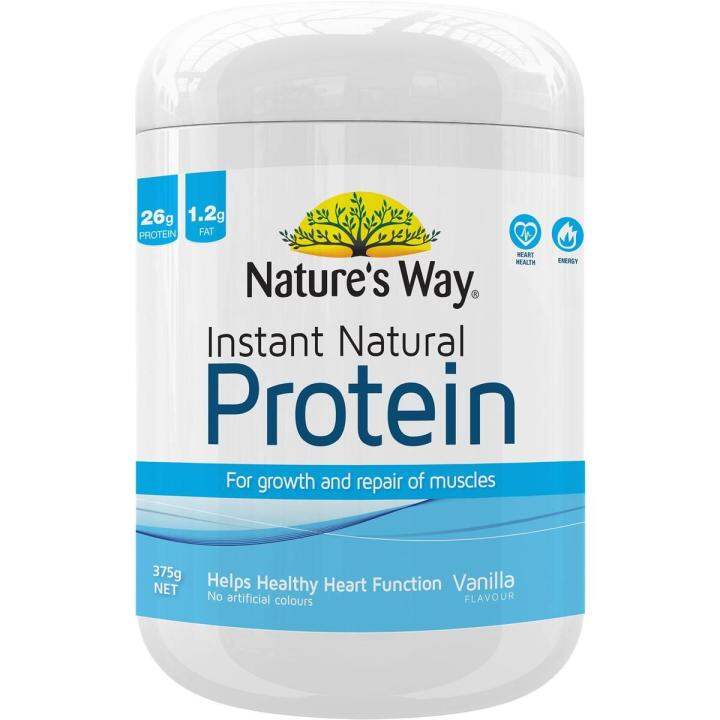 Nature's Way Instant Natural Protein (INP) Powder Vanilla Flavour 375g