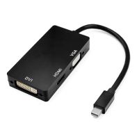 mini Displayport to HDMI VGA DVI adapter converter cable 1080P VGA DVI HDMI converter cable for HP Dell Lenovo