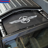 Sansour Car Top Sunshade Cover for Jeep Wrangler JL 2018 Roof Anti UV Sun Protection Mesh Net for Jeep JL Wrangler Accessories