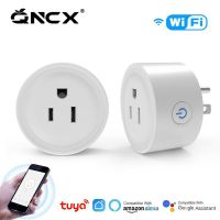 Tuya Smart Wifi Plug US UK JP มาตรฐาน Wireless Outlet รีโมทคอนลเครื่องใช้ภายในบ้านอัจฉริยะทำงานร่วมกับ Alexa Home