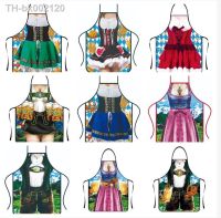 ▩▪♂ Beer Festival Personality Apron Oktoberfest Bavarian Ttraditional Beer Apron Cooking Uniform