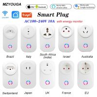 【Aishang electronic】Tuya WIFI SmartSmart Plug EUSwitBR FRIsrael Ita ZA Plug 10AControl AlexaHomeMonitor