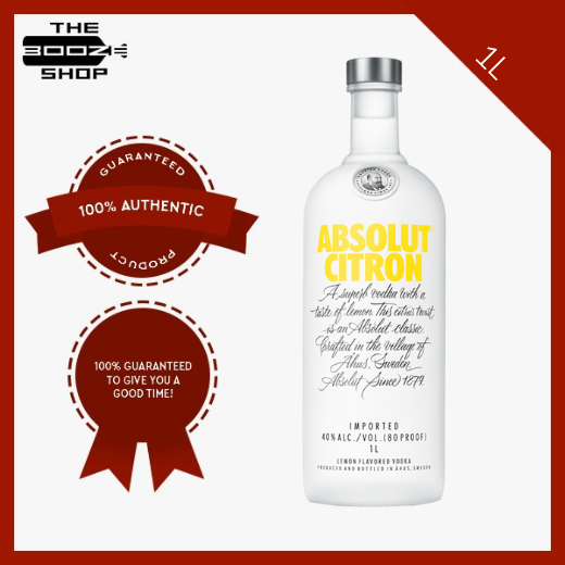 Absolut Black 100 Proof Vodka 1L