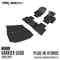 พรมปูพื้นรถยนต์ Fullset | TOYOTA - HARRIER (XU80) | ปี 2020 - 2027 (2.5 Plug-in hybrid)