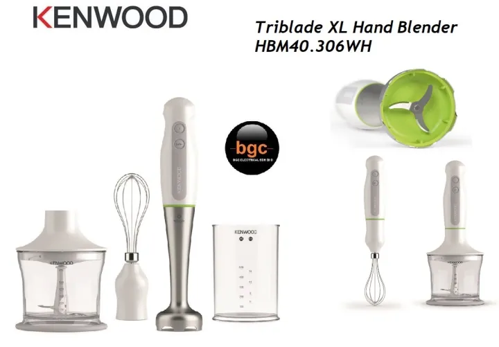 KENWOOD Triblade Metal Hand Blender HDP109WG Lazada