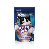 Felix Party Mix BBQ Bonanza Flavor เฟลิกซ์ ปาร์ตี้มิกซ์ บาร์บีคิวโบนันซ่า รสไก่รมควัน ไก่งวง ขนาด 60 กรัม