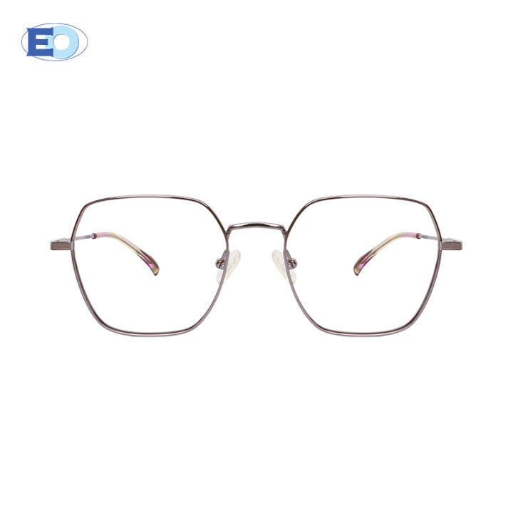 Eo Seen Eyewear Zeida Fashion Eyeglasses For Men And Women Titanium Square Lazada Ph