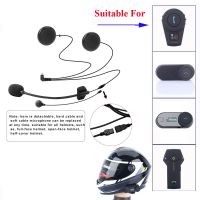 Freedconn Motorcycle Intercom Accessories Soft Earphone Earpiece Mic for FDC-01VB T-COMVB TCOM-SC COLO Full Face Helmet