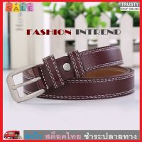 TRUSTY เข็มขัด เข็มขัดผู้หญิง เข็มขัดหนัง สไตล์คันทรี่ Woman Fashion Casual Faux Leather Belt Ceinture Country Style No. 2702