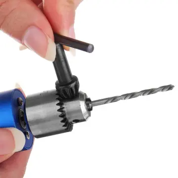 Micro Mini Portable Small Hand Drill + 10pcs Twist Drill Bits set