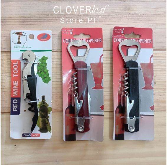 Metallic Iron Cork Screws Opener Corkscrew Multi Functions Wine Bottles
