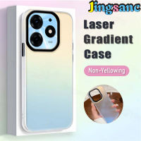 Jingsanc เคส10C ประกายไฟ Tecno/Spark 10 /Spark 10 Pro เคสเคสใส่โทรศัพท์เลเซอร์ไล่ระดับสีป้องกันการตกหล่นกันกระแทกฝาหลังด้าน10c ประกาย/Spark 10 /Spark 10 Pro A38-1