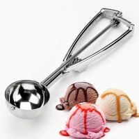 Original High-end  Stainless Steel Ice Cream Scoop Ice Cream Scoop Ball Digger Digger Scoop Ball Digger Fruit Digger Watermelon Spoon 4cm5cm6cm