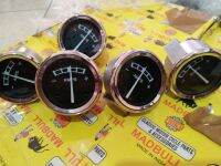 แอมป์มิเตอร์  AMMETER AMPMETER 6V 6 VOLT BLACK FACE BSA NORTON TRIUMPH