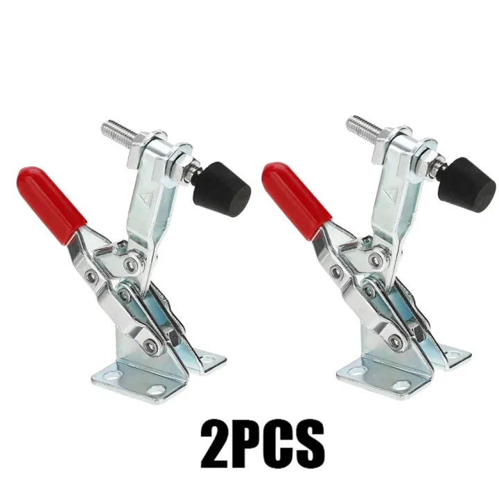 DOSB 2pcs GH301AM Toggle Clamp Holding Latch 45kg Capacity Push Pull