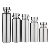 ✿◊✱ 300/500/650/700/1000ml Stainless Steel Double Wall Vacuum Jug Insulated Water Bottles Coffee Kettle Travel Drink Vacuum Flasks