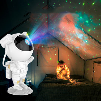 Star Projector Lamp USB Astronaut Galaxy Starry Sky Projector Night Lights Bedroom Table Lamp Astronaut starry sky projector lam