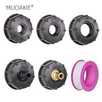 MUCIAKIE 1/2 3/4 1 Female Thread IBC Tank Adapter Garden Home Water Tap Connectors Irrigation Coupling Adaptor Fittings