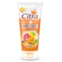 [Limited Deal] Free delivery จัดส่งฟรี Citra C and E Extra Bright Aura Lotion 200ml. Cash on delivery เก็บเงินปลายทาง