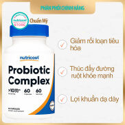 Men Vi sinh lợi khuẩn Đường ruột dạ dày Tiêu hóa tốt Nutricost Probiotic